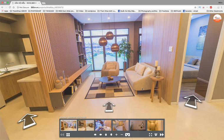 Ứng dụng công nghệ thực tế ảo trong ngành giới thiệu dịch vụ bất động sản/ khách sạn