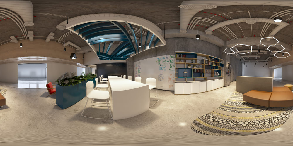 Thiết kế 3D văn phòng ảo 360 độ